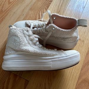 Sherpa Converse sneakers